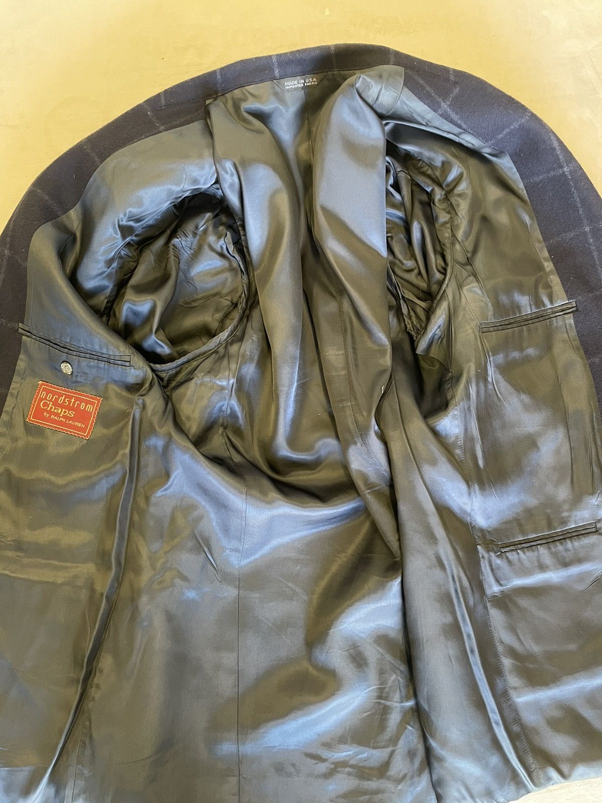 Chaps Ralph Lauren × Vintage Vintage Windowpane Jacket Size 44R - 6 Thumbnail