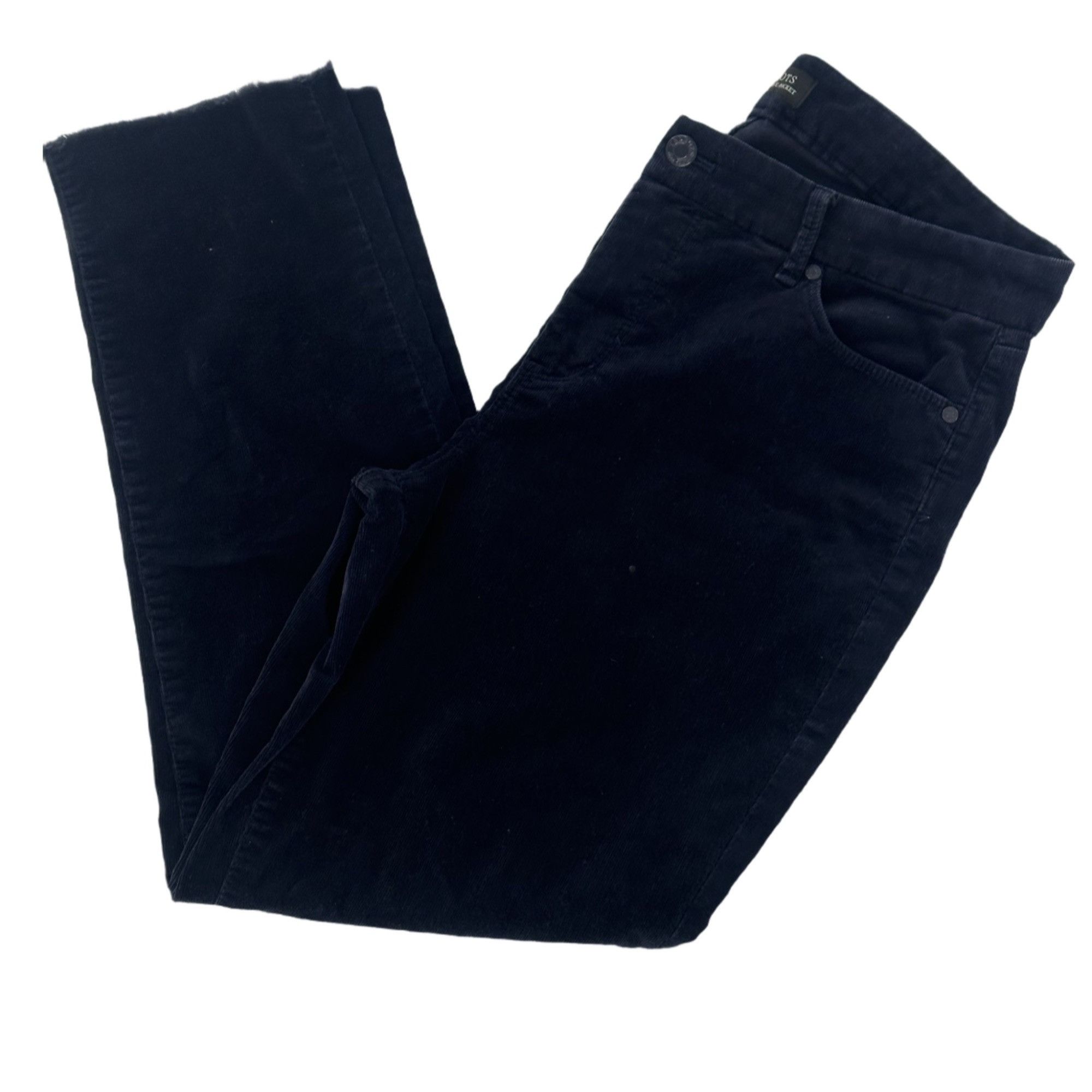 Talbots Talbots Corduroy Flawless Five Pocket Slim Ankle Pants Navy Size 32" / US 10 / IT 46 - 4 Thumbnail