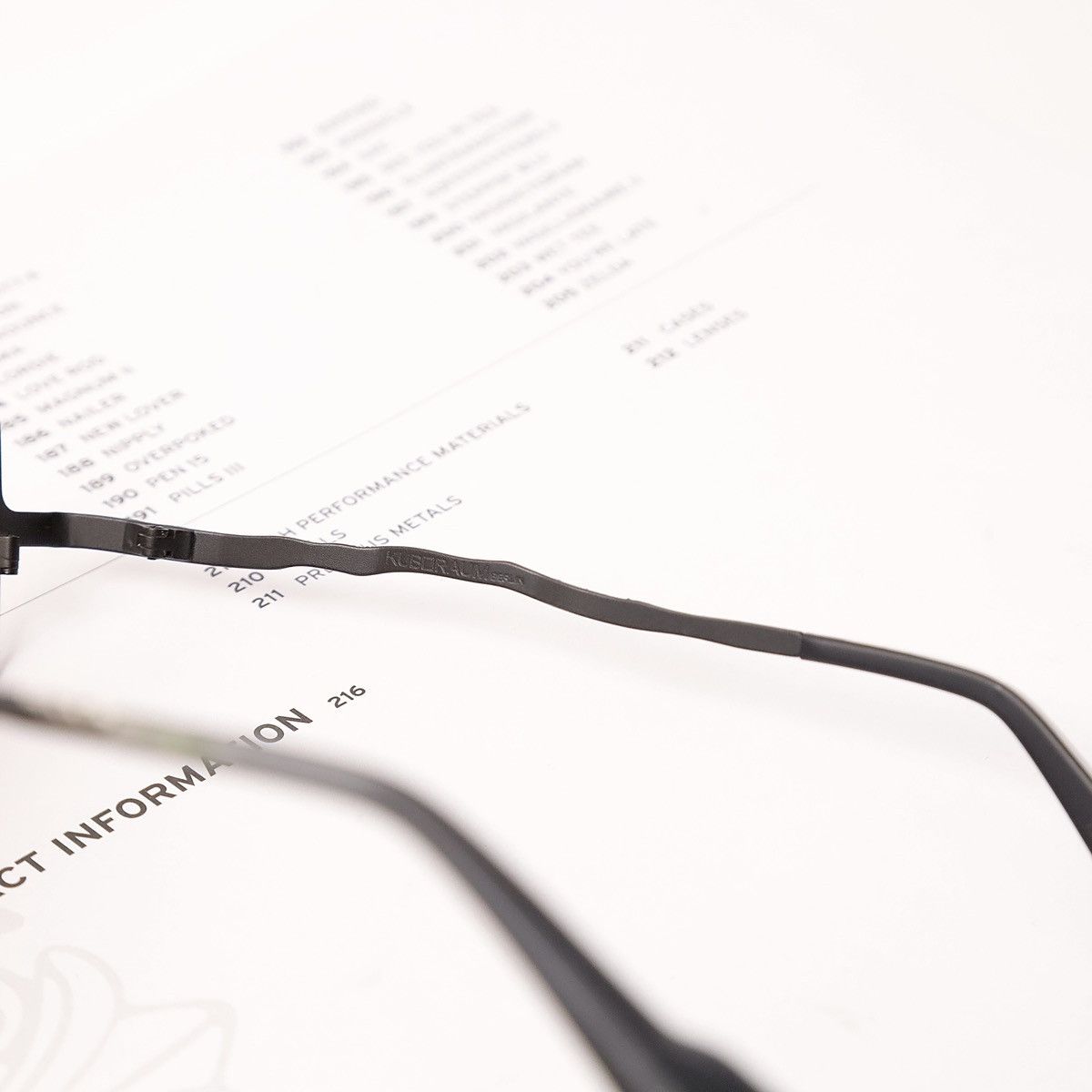 Kuboraum KUBORAUM Z21 GLASSES Size ONE SIZE - 5 Thumbnail