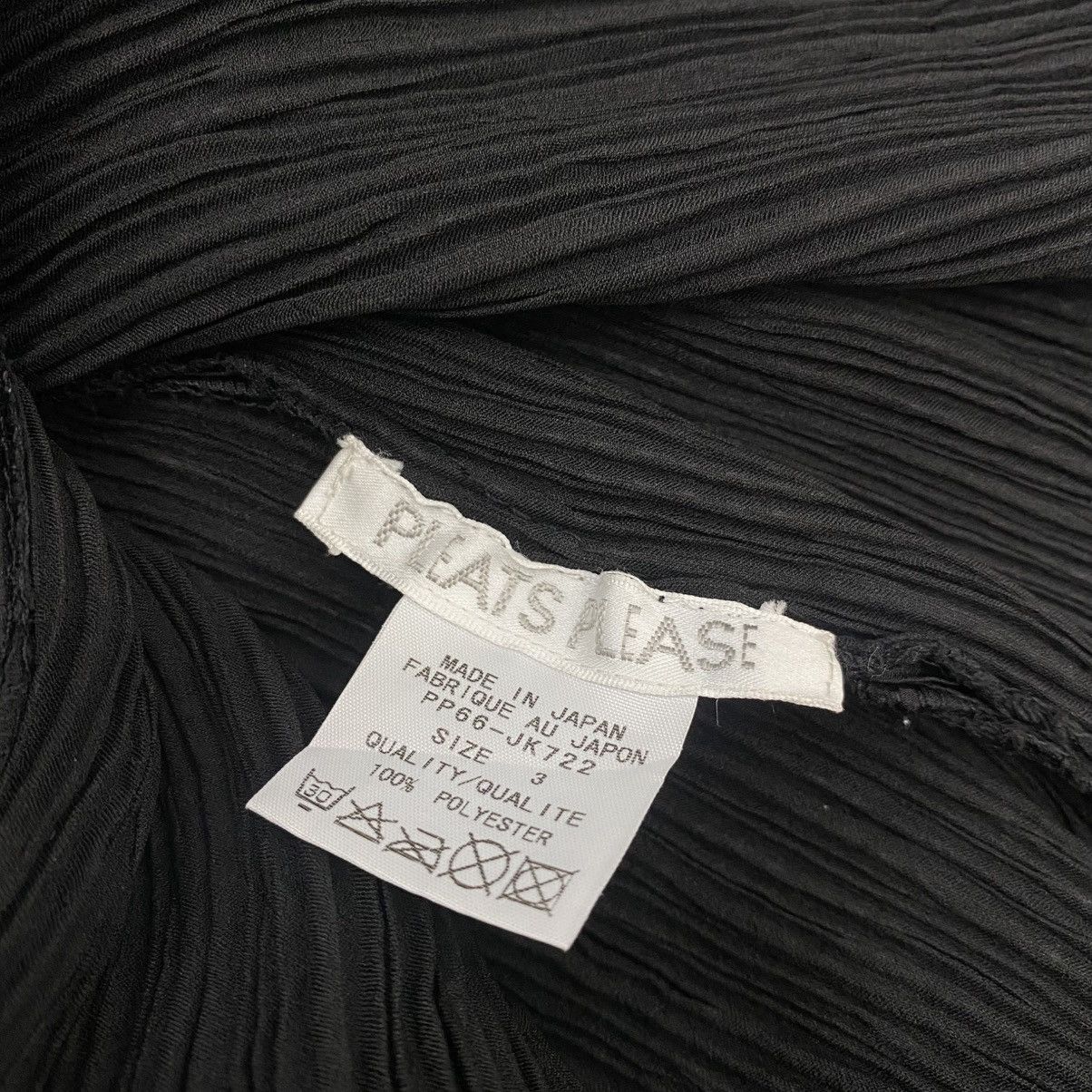 Issey Miyake Vintage Issey Miyake Pleats Please Black Blazer Button Up Size US M / EU 48-50 / 2 - 9 Thumbnail