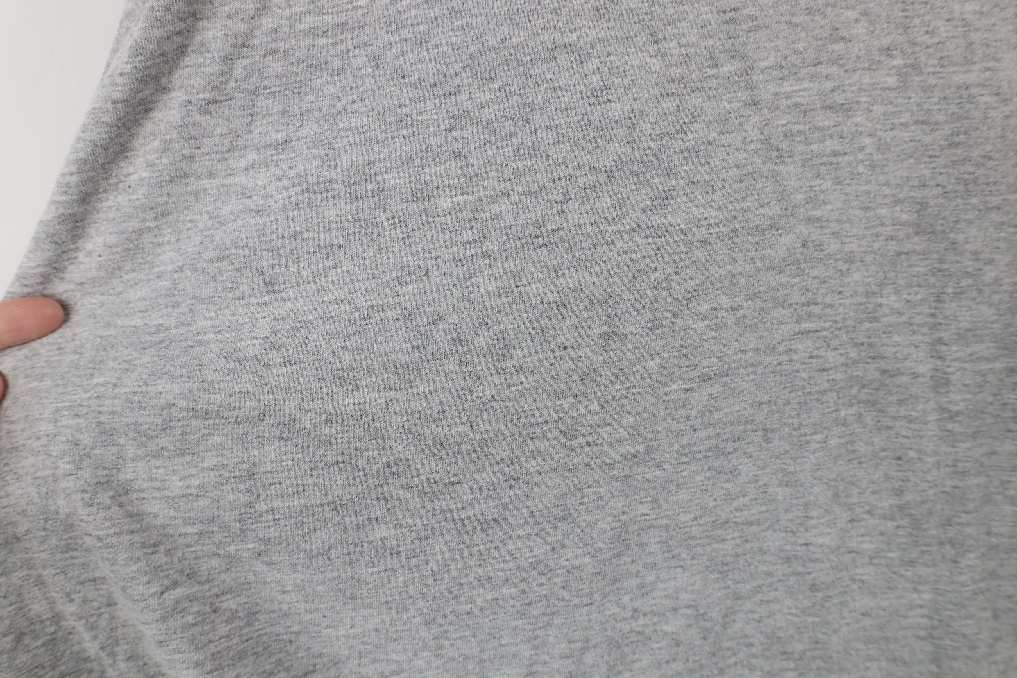 Vintage Vintage 90s Streetwear Heavyweight T-Shirt Heather Gray Size US XL / EU 56 / 4 - 8 Thumbnail