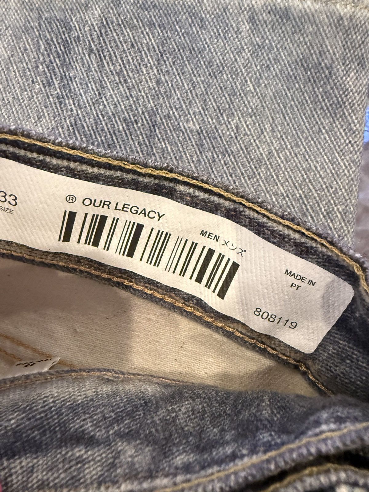 Our Legacy NWT Our Legacy Third Cut 33 Size US 33 - 6 Thumbnail