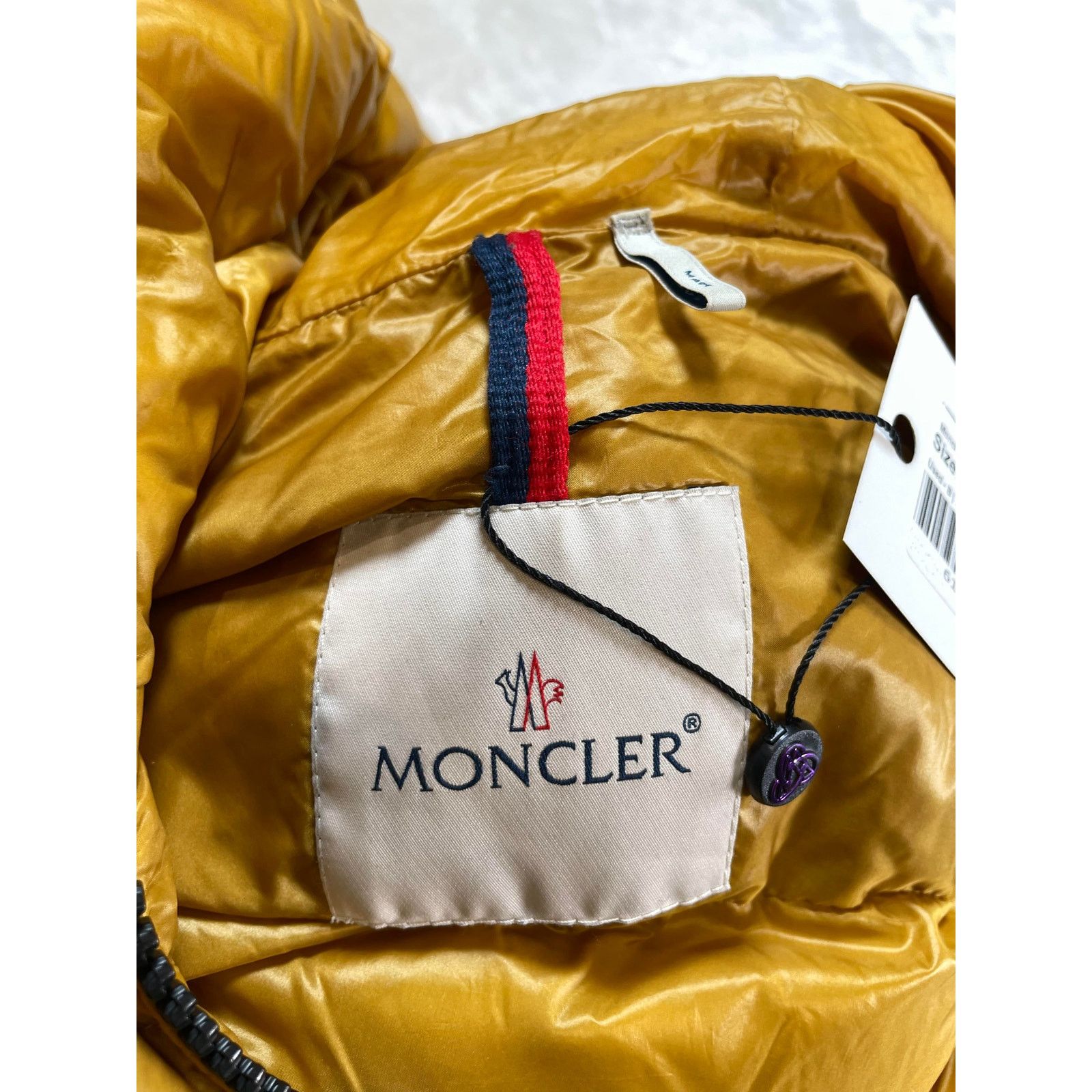 Moncler Moncler Seritte Giubbotto Yellow Puffer Jacket Size US XS / EU 42 / 0 - 8 Thumbnail