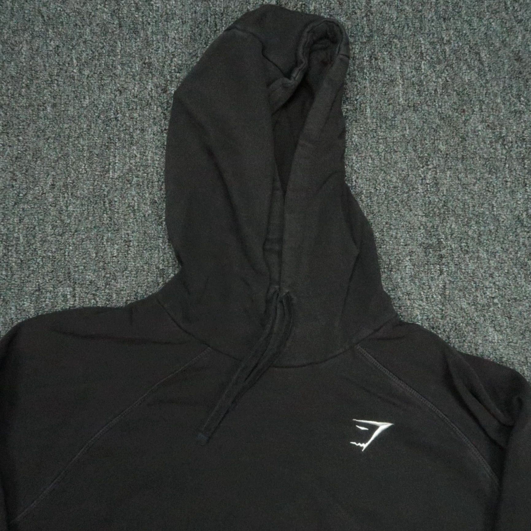 Gymshark Gymshark Hoodie Mens Medium Black Pullover Pockets Fitness Gym Training Size US M / EU 48-50 / 2 - 2 Thumbnail