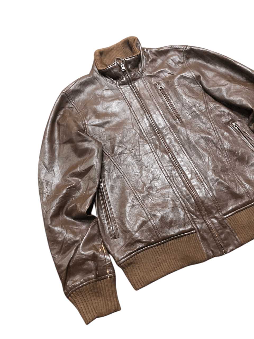 Japanese Brand Japanese Brand Antiballistic Sheepskin Zipper Jacket Size US M / EU 48-50 / 2 - 4 Thumbnail