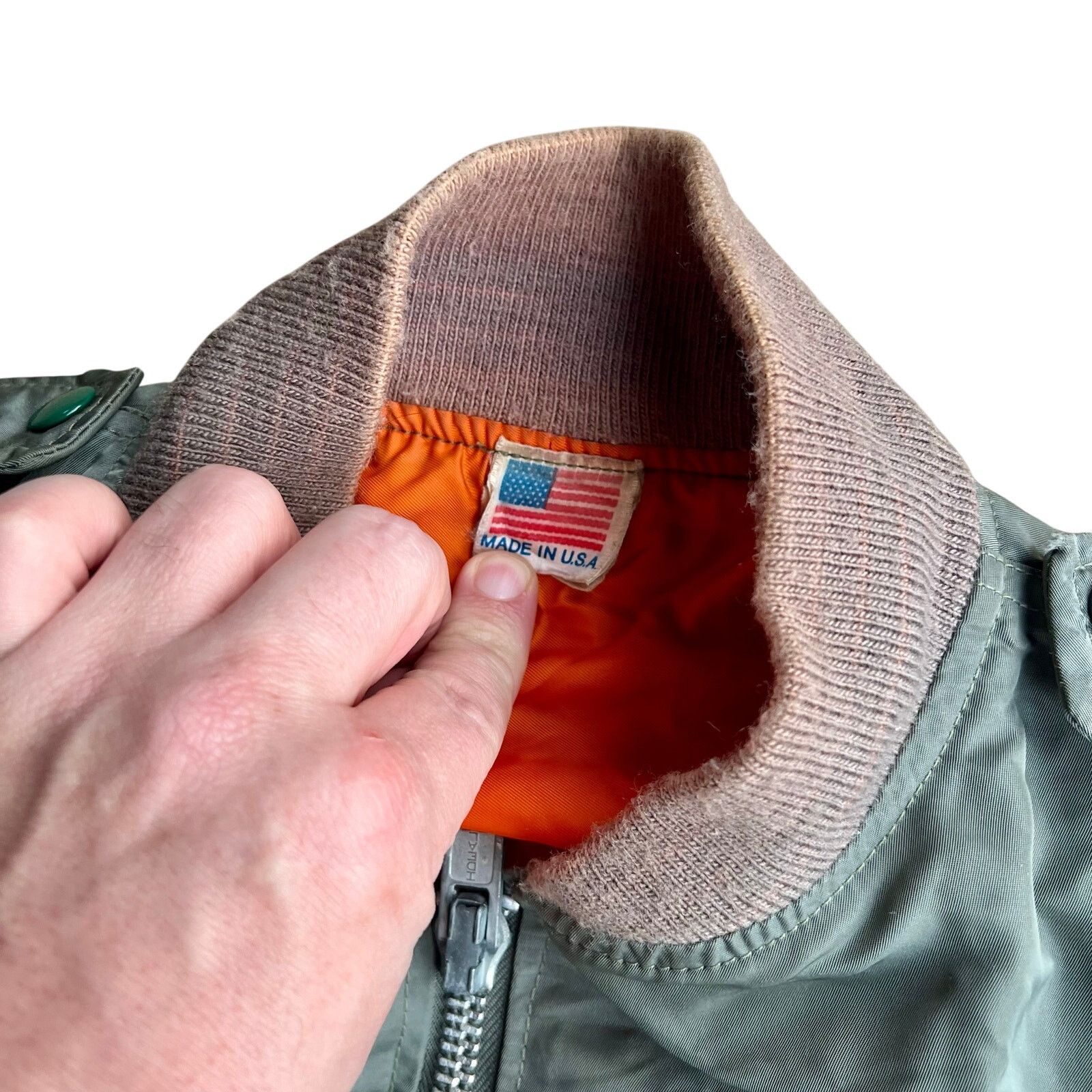 Other Vintage 80's NASA Space Camp Flight Green Jacket Large 21x28 Size US L / EU 52-54 / 3 - 7 Thumbnail