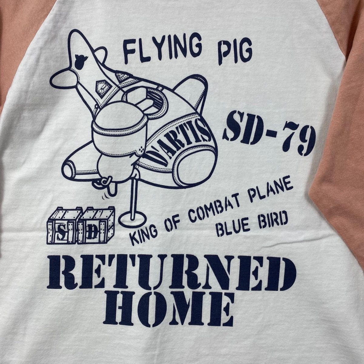 Studio D'Artisan Vintage STUDIO D'ARTISAN Flight Sky Air Denim Tee Shirt Size US M / EU 48-50 / 2 - 6 Thumbnail