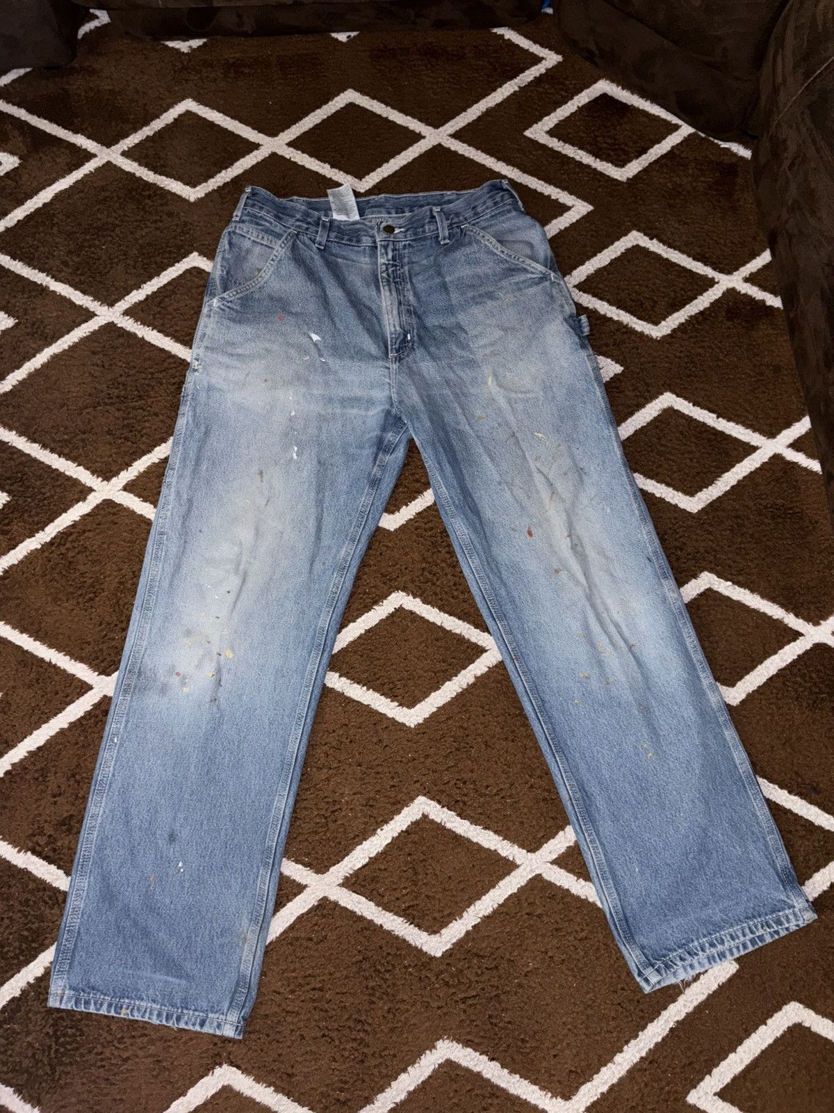Carhartt Vintage Carhartt Denim Carpenter Jeans Size US 34 / EU 50 - 4 Thumbnail