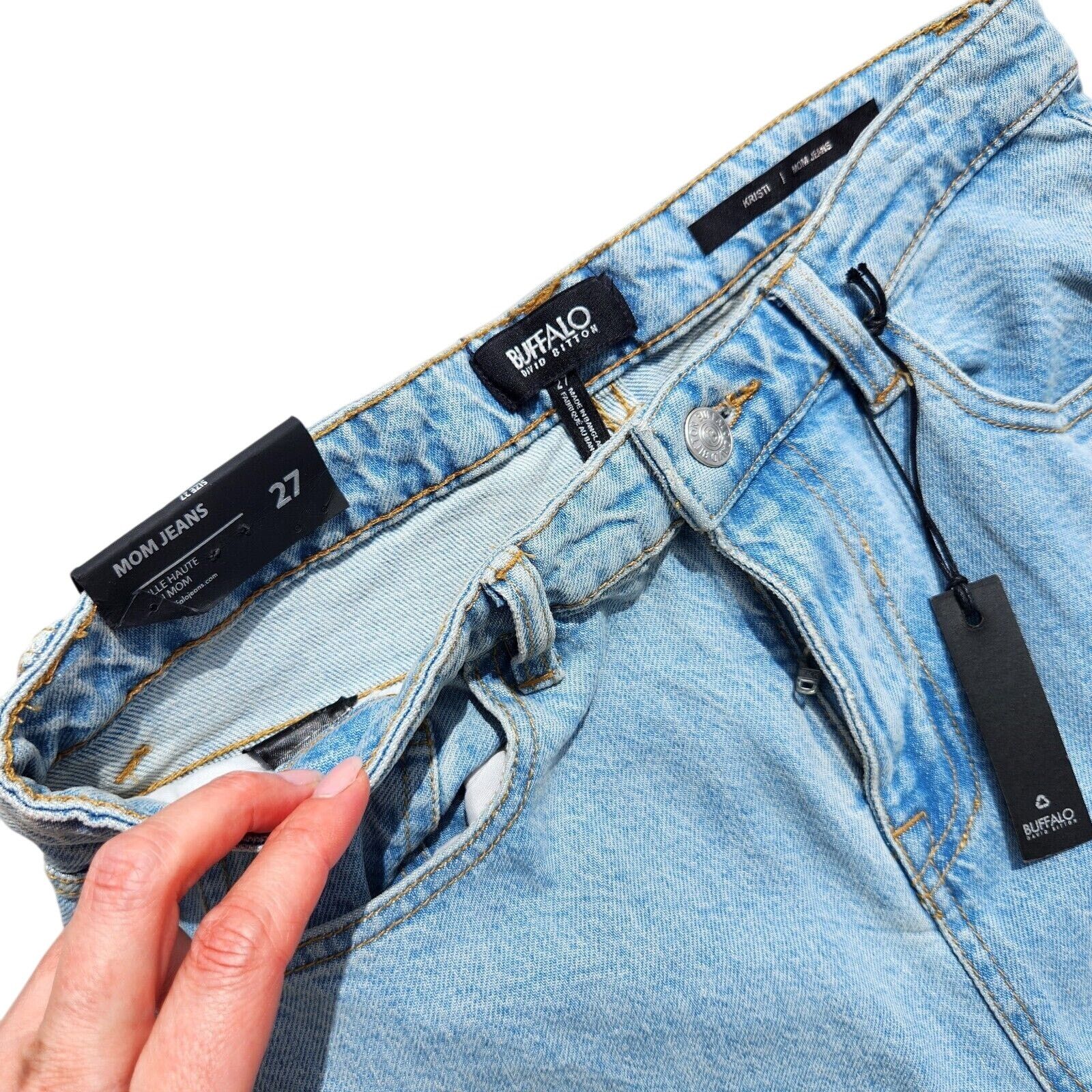 The Unbranded Brand Buffalo David Bitton Women Casual High-Rise Jeans Size 27 Size 27" / US 4 / IT 40 - 2 Thumbnail