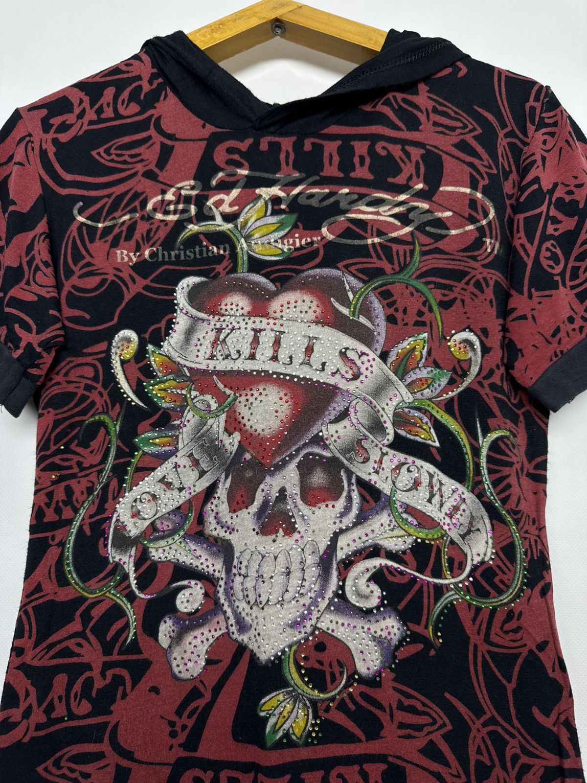 Ed Hardy Vintage Ed Hardy by Christian Audigier T-Shirt Size L / US 10 / IT 46 - 4 Thumbnail