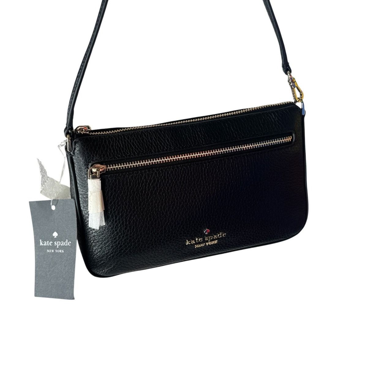 Kate Spade Kate Spade Leila Convertible Wristlet in Black Size ONE SIZE - 5 Thumbnail