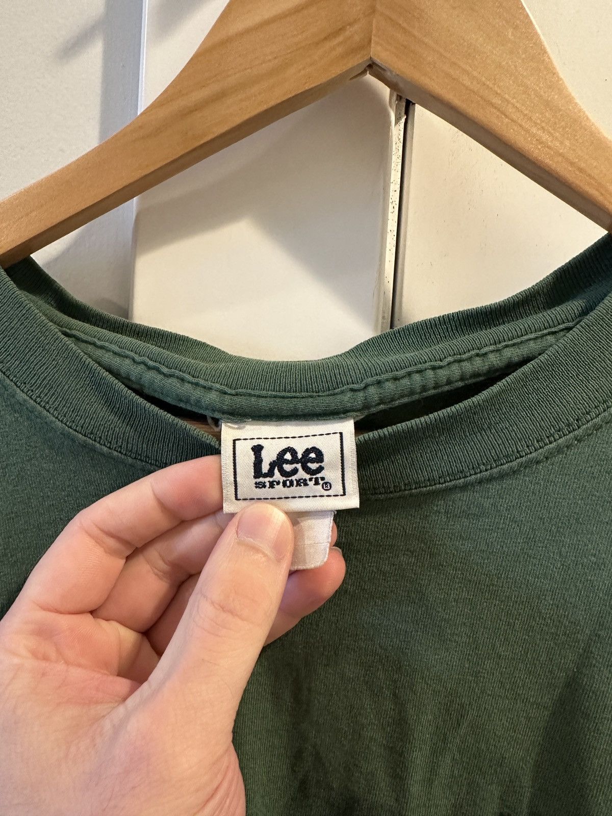 Vintage Vintage Lee T Shirt Blank Size US XL / EU 56 / 4 - 3 Thumbnail