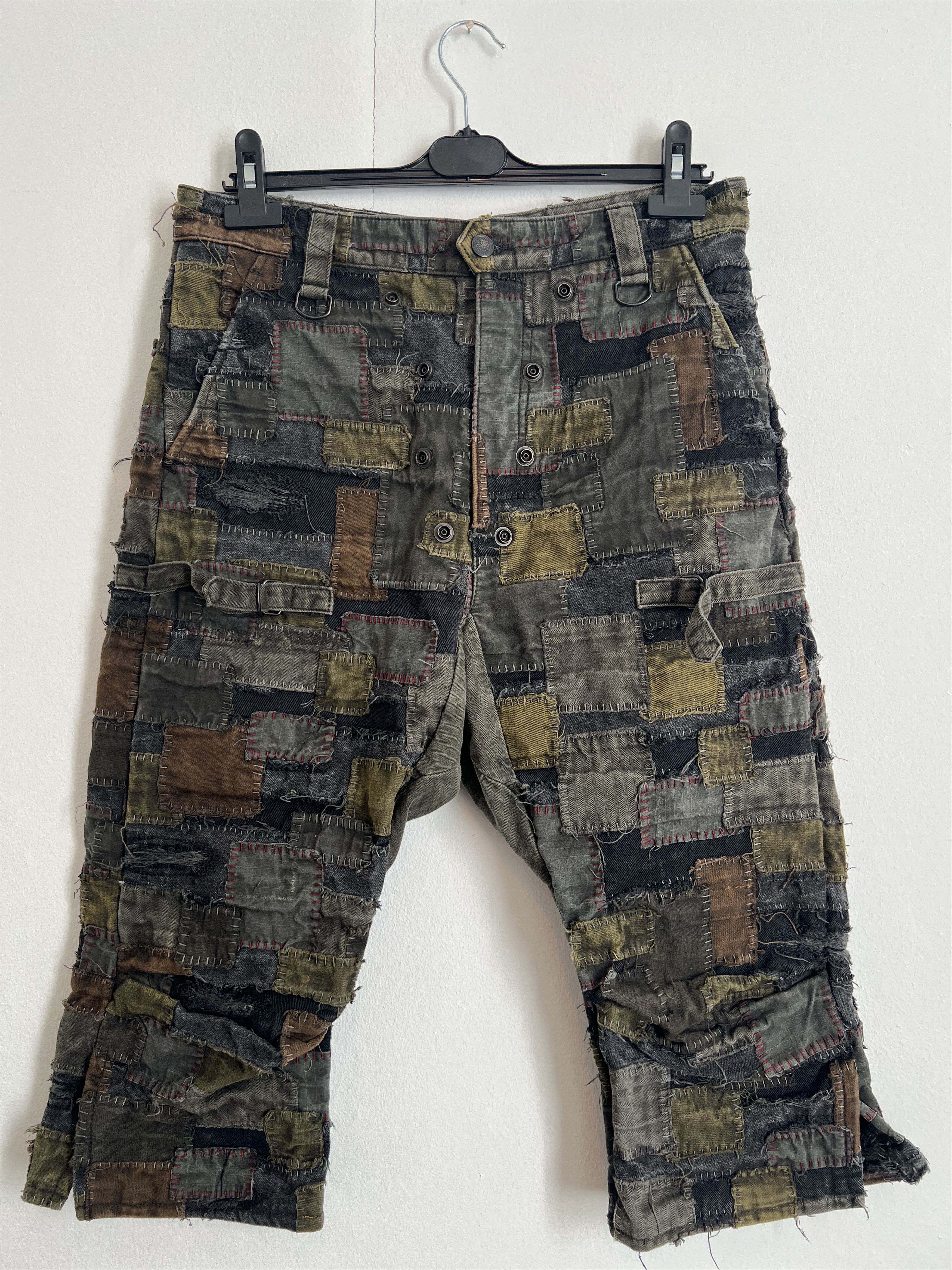 Blackmeans Blackmeans Boro Cargo Pants Size US 32 / EU 48 - 2 Thumbnail