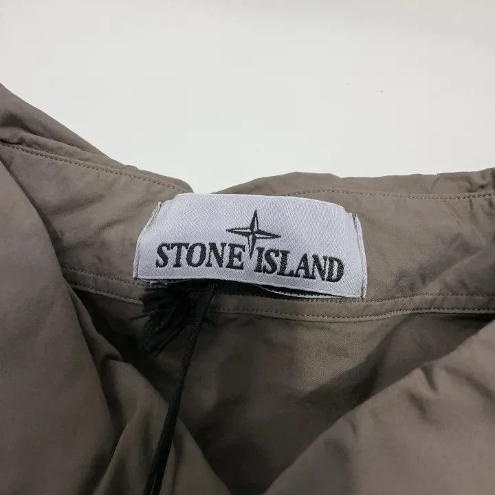 Stone Island Stone Island Gray Long Sleeve ButtonUp Shirt -2506 Size US XXL / EU 58 / 5 - 5 Thumbnail