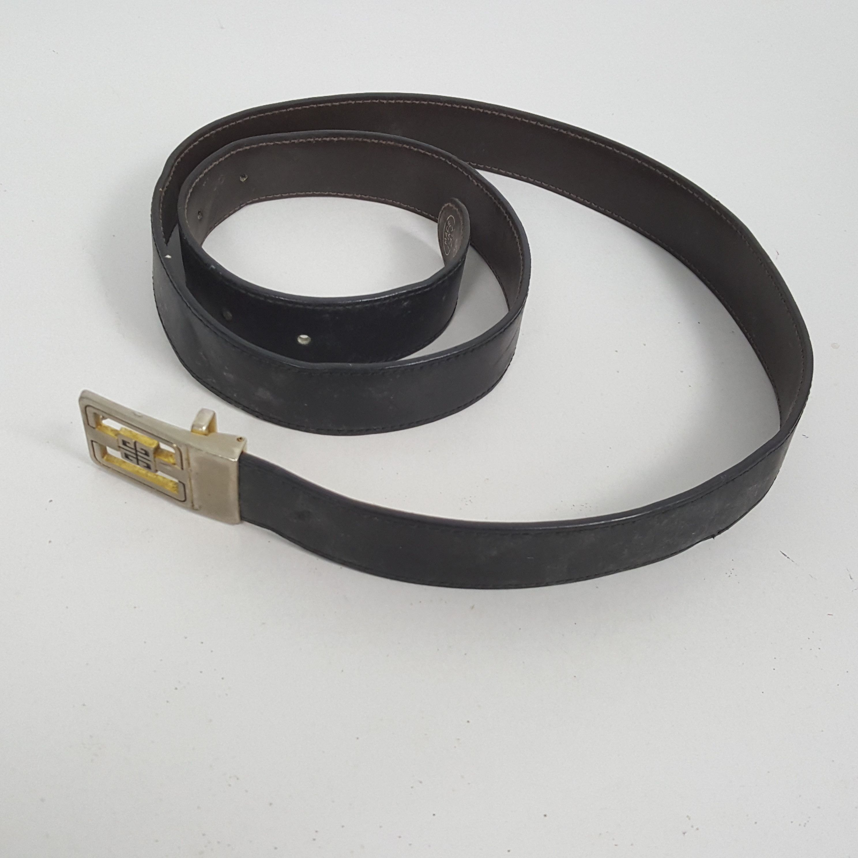 Vintage Vintage GIVENCHY Italian Fashion Brand Belt Size 38 - 5 Thumbnail