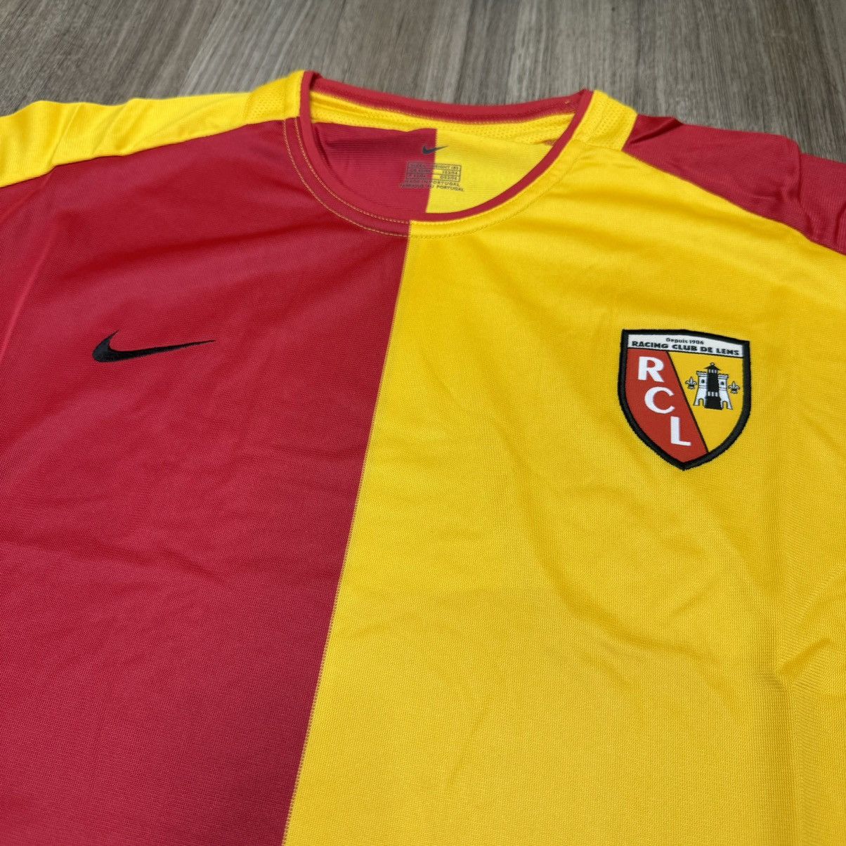 Nike RC Lens 03/04 L/S player issue home shirt (bnwt) Size US L / EU 52-54 / 3 - 3 Thumbnail