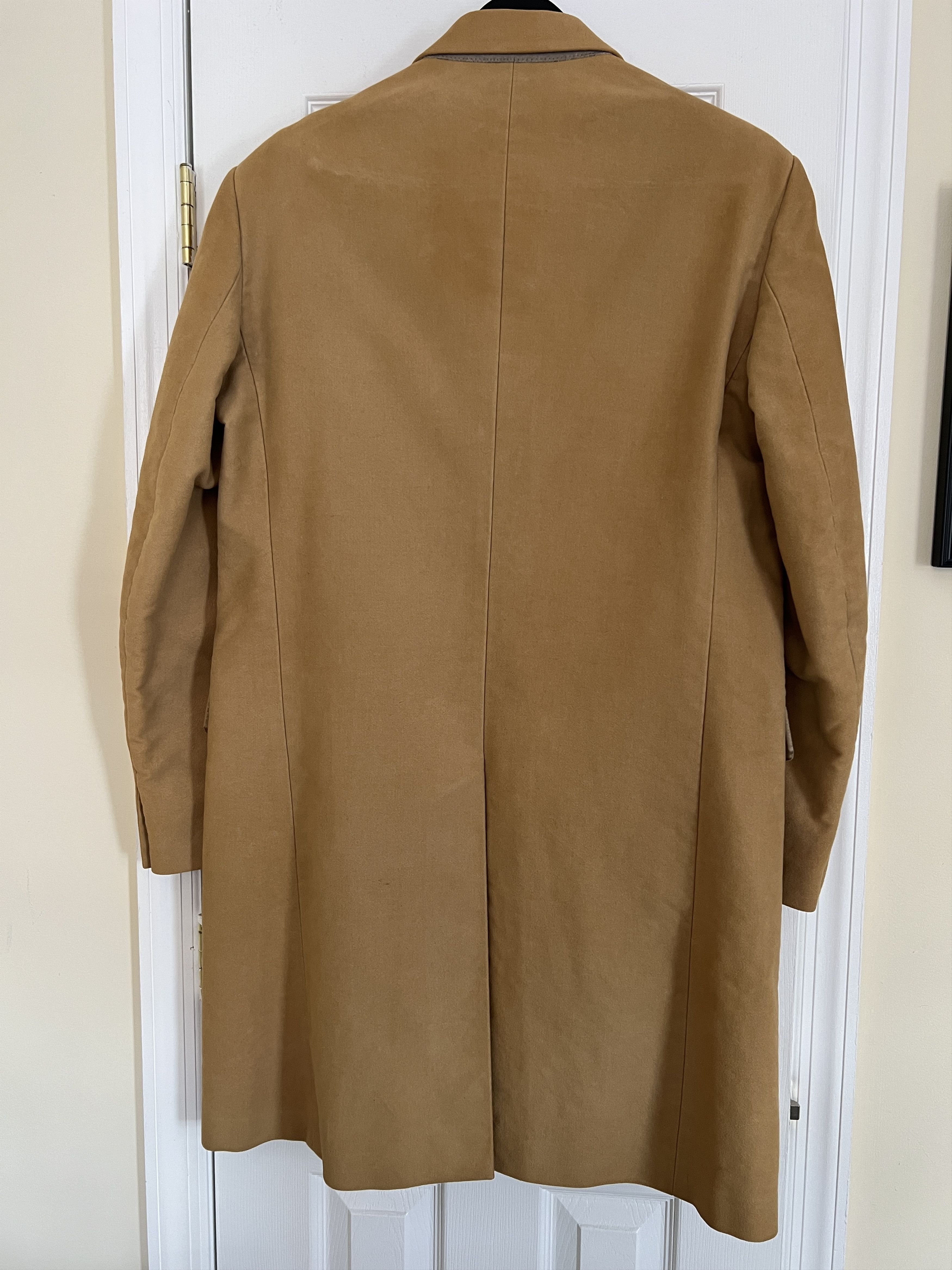 Helmut Lang Vintage Moleskin Chesterfield Archive Size US L / EU 52-54 / 3 - 2 Thumbnail