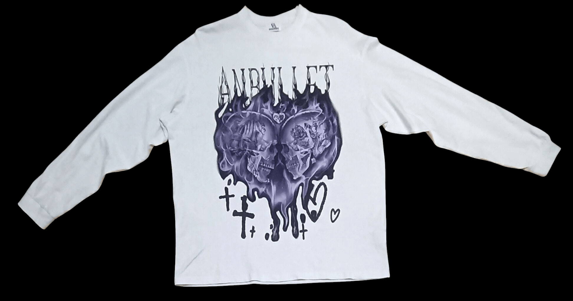 Japanese Brand ANBULLET SKULL PUNK METAL DESIGN SHIRT Size US XL / EU 56 / 4 - 1 Thumbnail