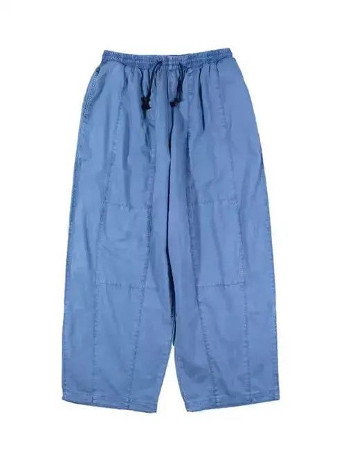 Other 20SS Indigo Union Japan Indigo Baggy Pants Size US 32 / EU 48 - 1 Thumbnail