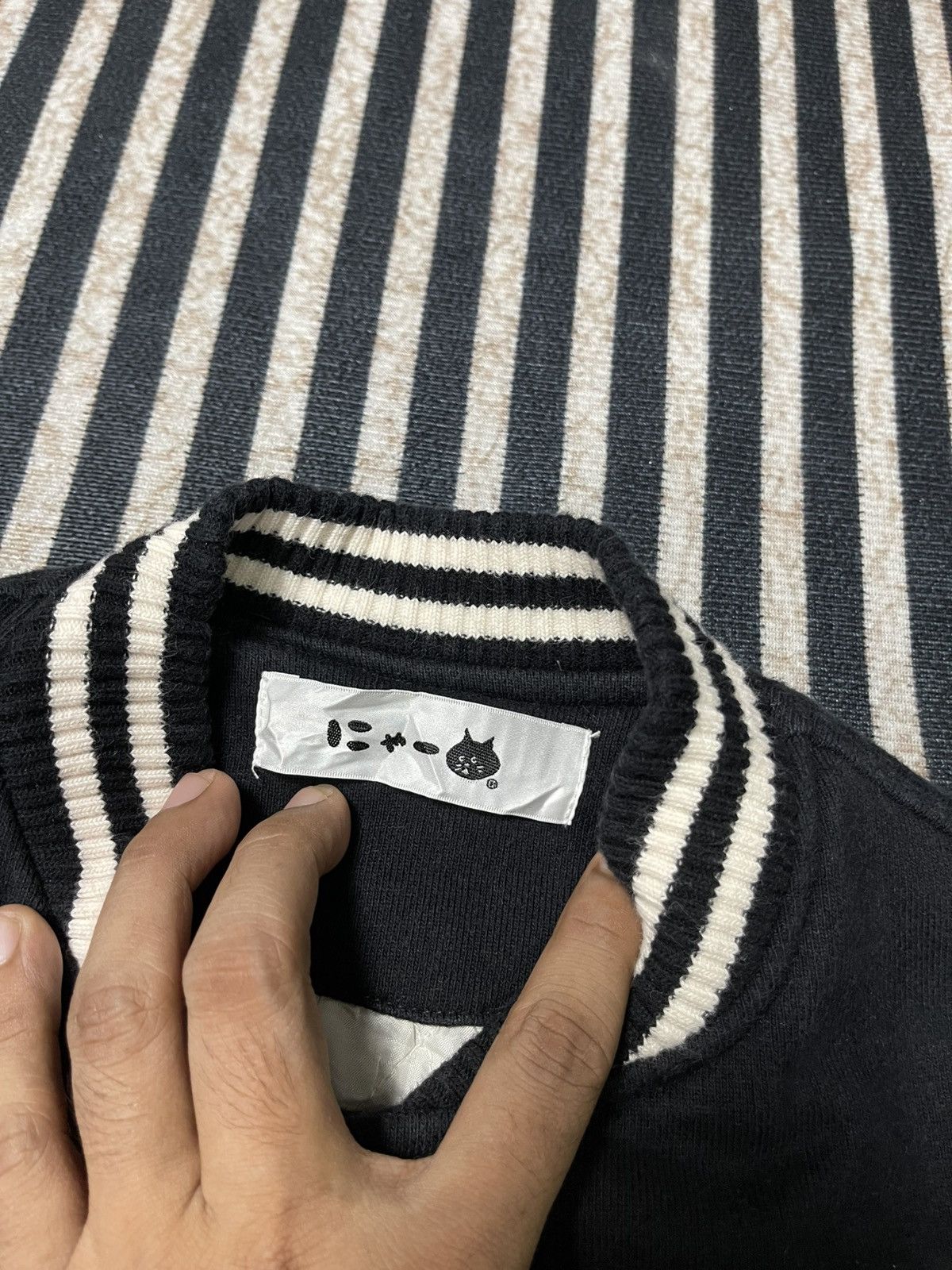 Ne-Net 2000s ISSEY MIYAKE NE-NET VARSITY JACKET RARE Size US XS / EU 42 / 0 - 7 Thumbnail