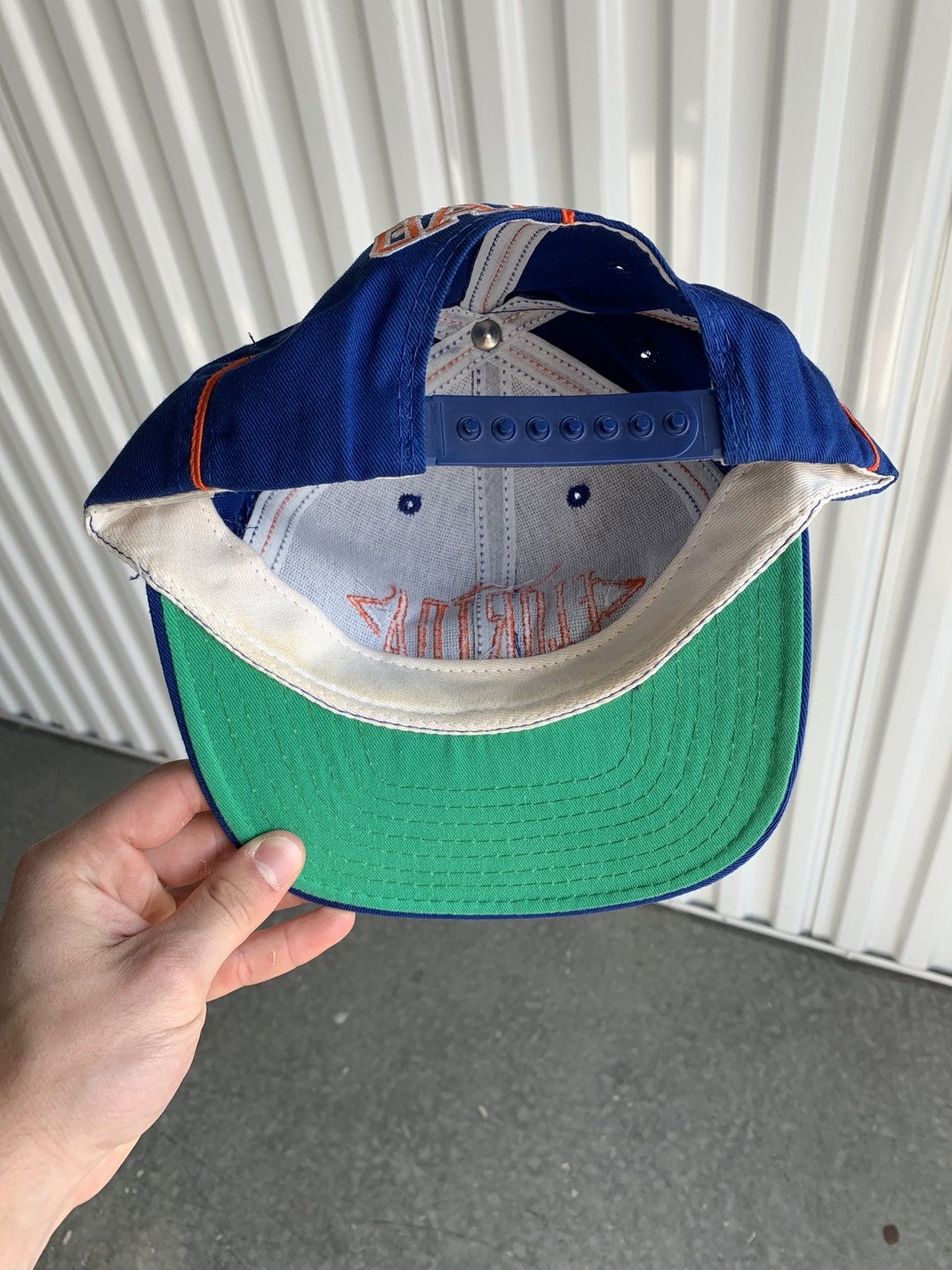 NCAA × Vintage Crazy Vintage 90s Florida Gators Snapback Hat Size ONE SIZE - 4 Thumbnail