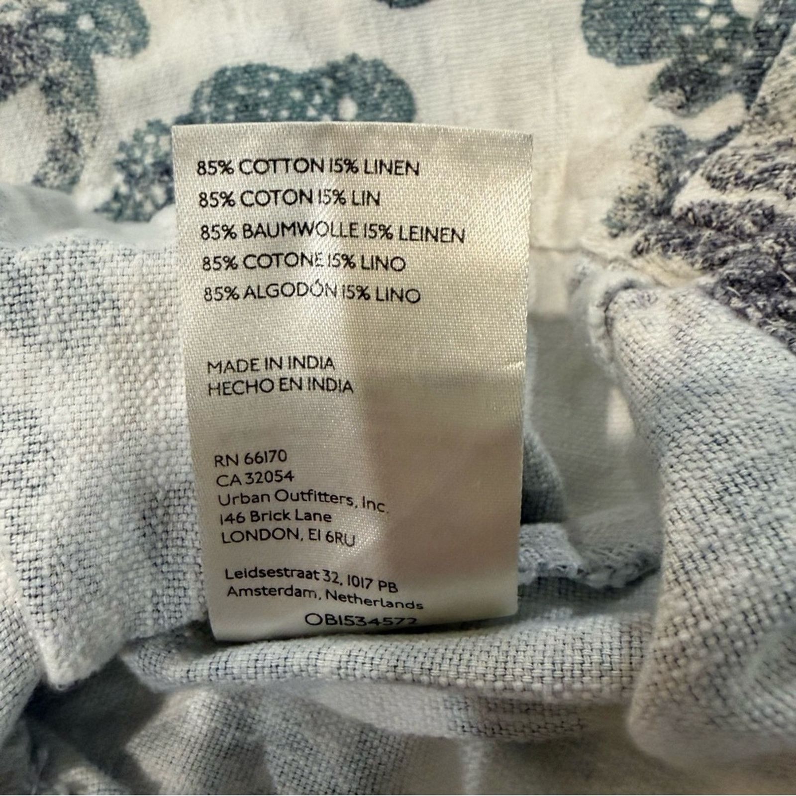 Anthropologie Anthropologie Pilcro Linen Puff Sleeve Tunic Dress Womens S Size S / US 4 / IT 40 - 10 Thumbnail