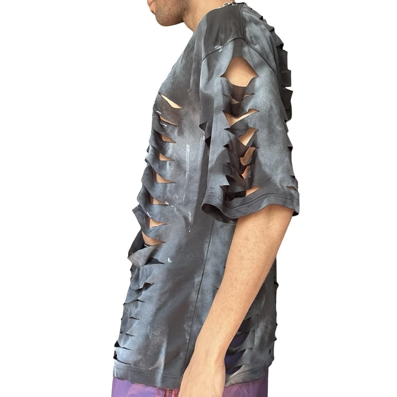 Vintage ASTROBOI* X Andone Black Slashed Baggy Graphic T-Shirt _ XXL Size US XXL / EU 58 / 5 - 4 Thumbnail