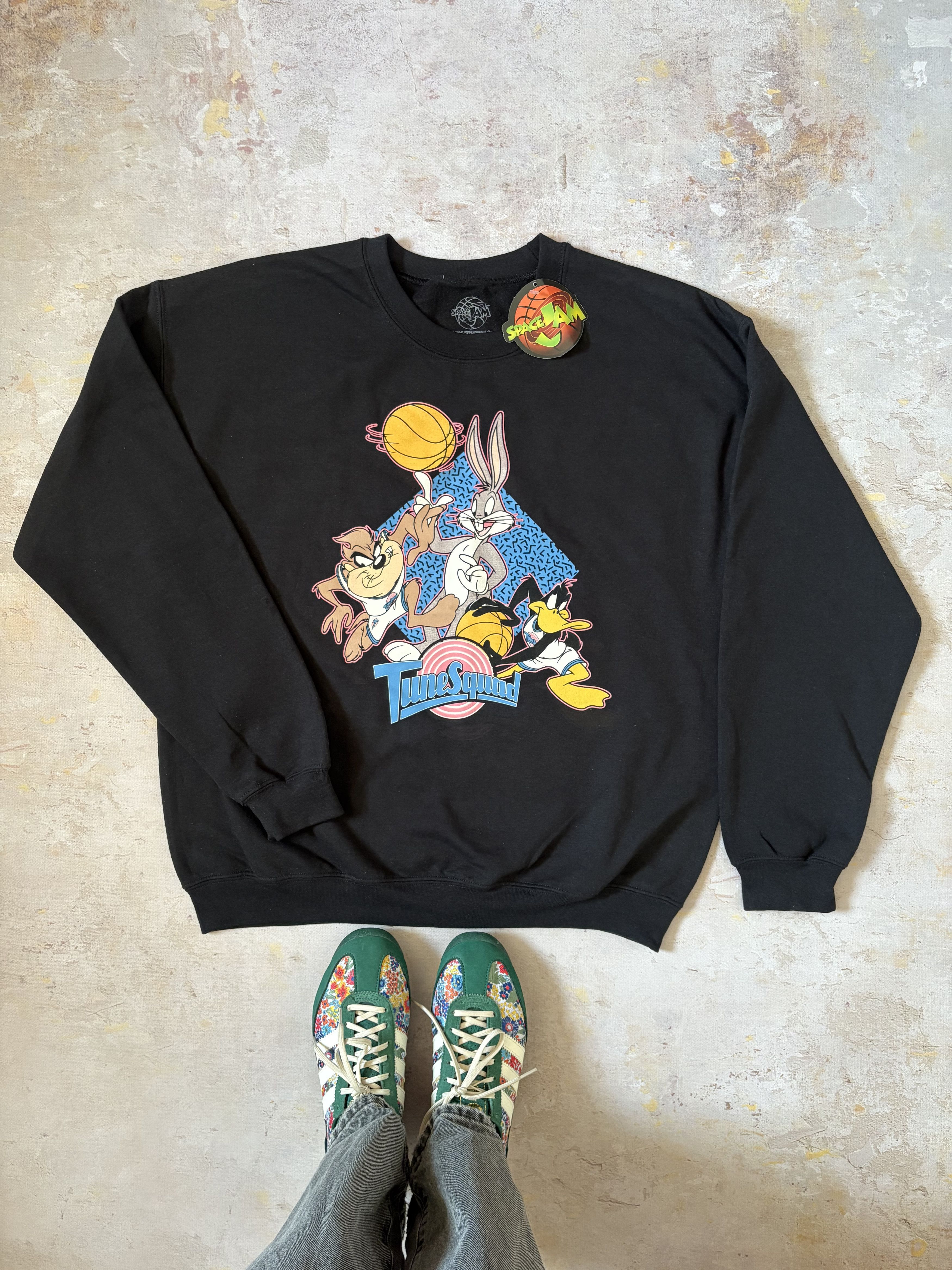 Warner Bros Official Warner bros x Space Jam vintage sweatshirt Size US L / EU 52-54 / 3 - 1 Thumbnail