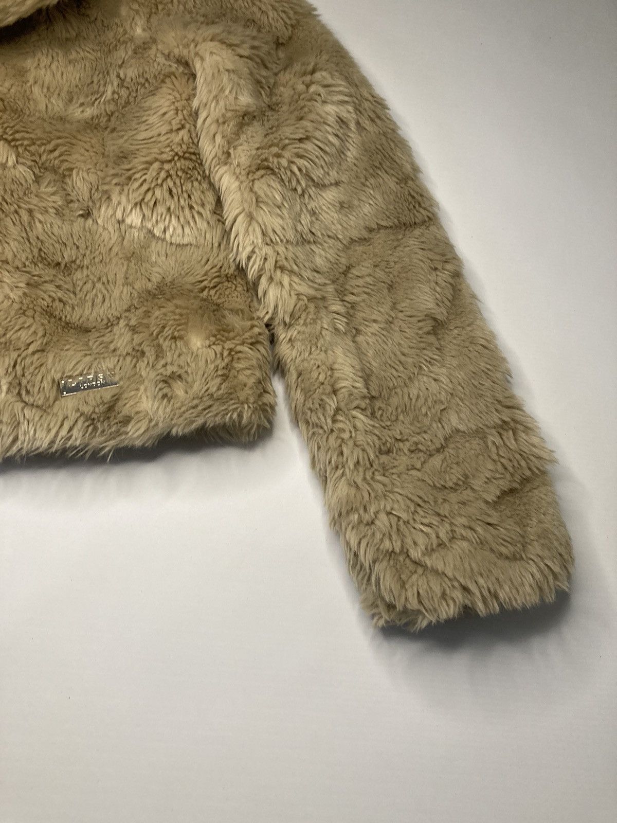Vintage Vintage Faux Fur Furry Coat Jacket Size L / US 10 / IT 46 - 3 Thumbnail