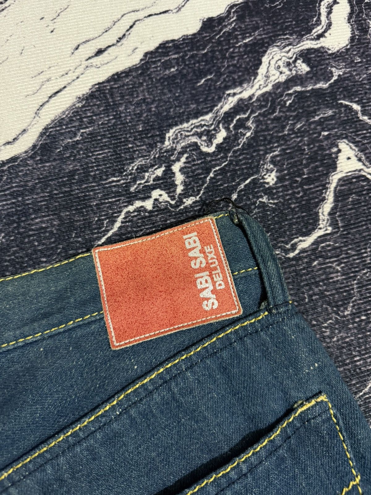 Japanese Brand Sabi sabi deluxe japanese brand jeans Size US 29 - 4 Thumbnail