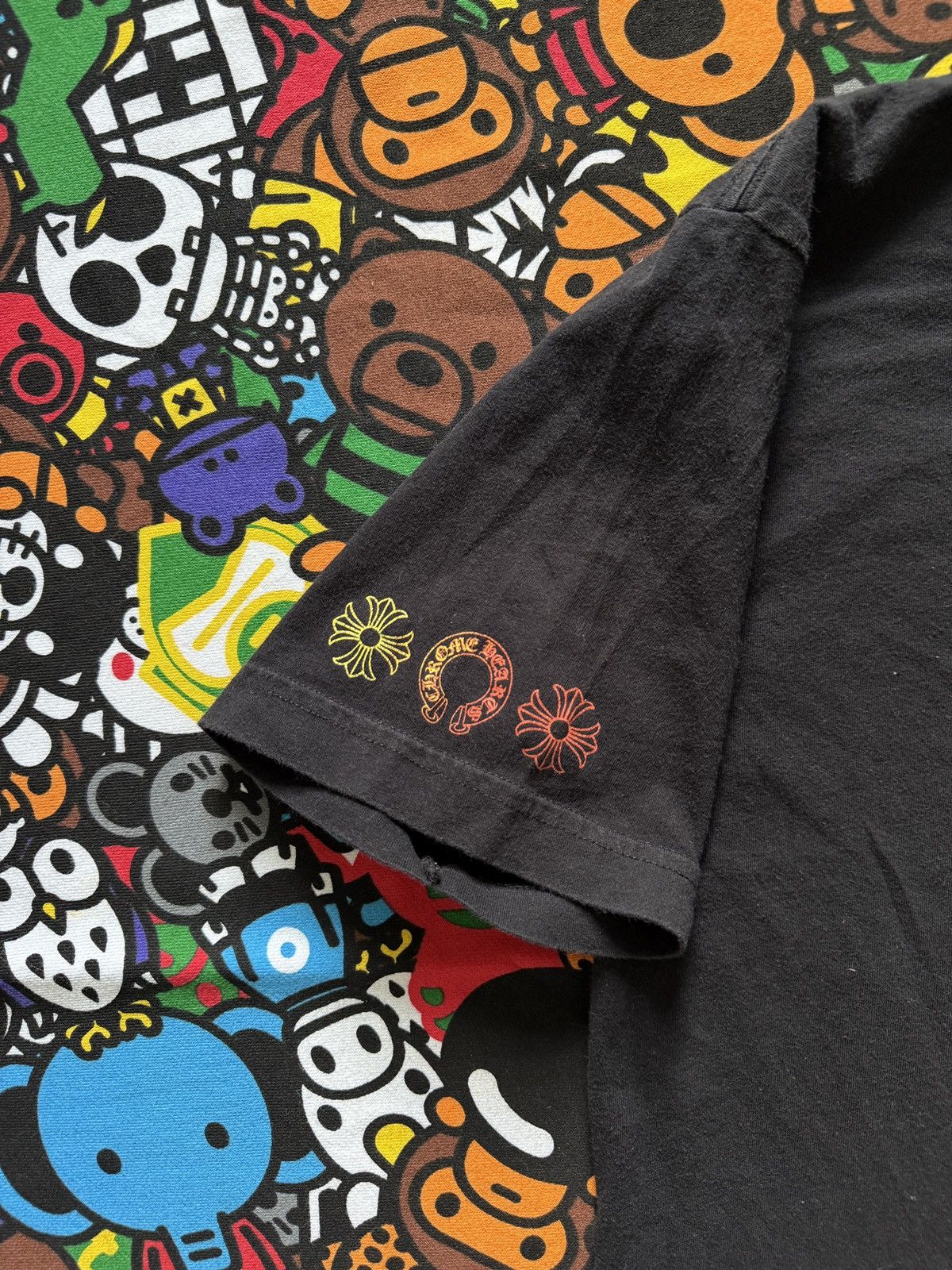 Chrome Hearts Chrome Hearts Black Gradient Pocket Logo Tee Size US M / EU 48-50 / 2 - 5 Thumbnail
