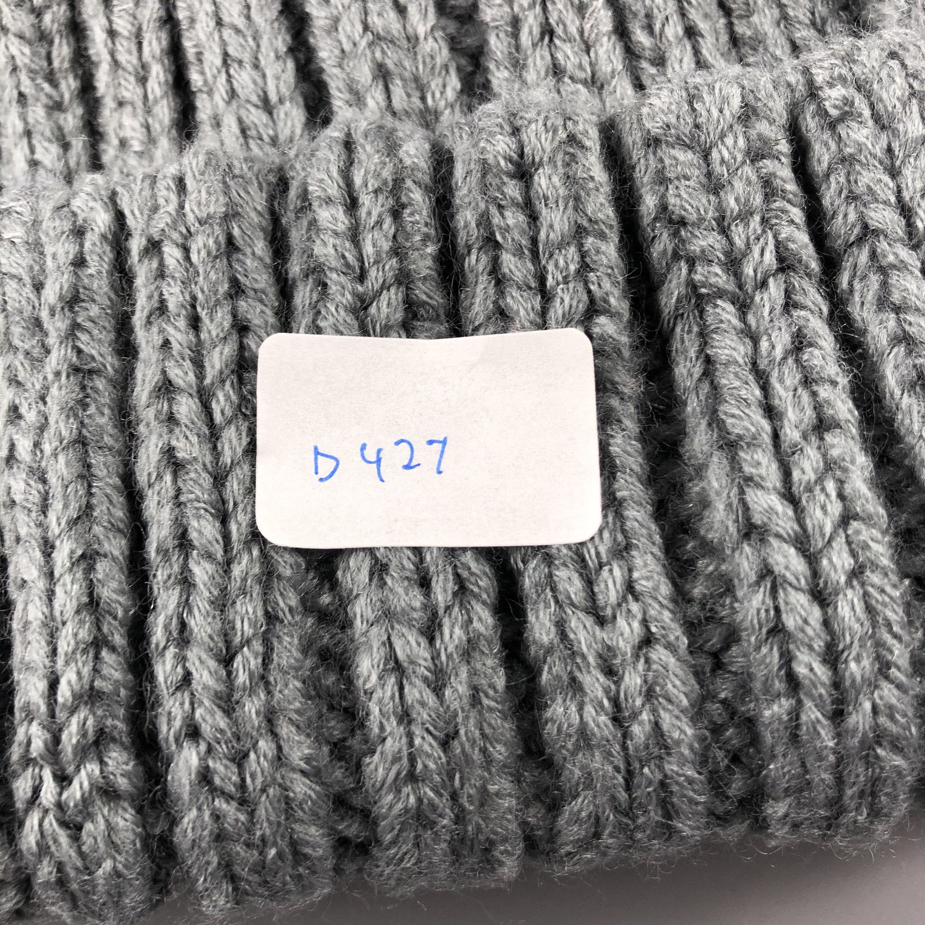 Japanese Brand × Vintage Unknown Bobble Ribbed Beanie Snow Hat Snow Cap -D427 Size ONE SIZE - 6 Thumbnail