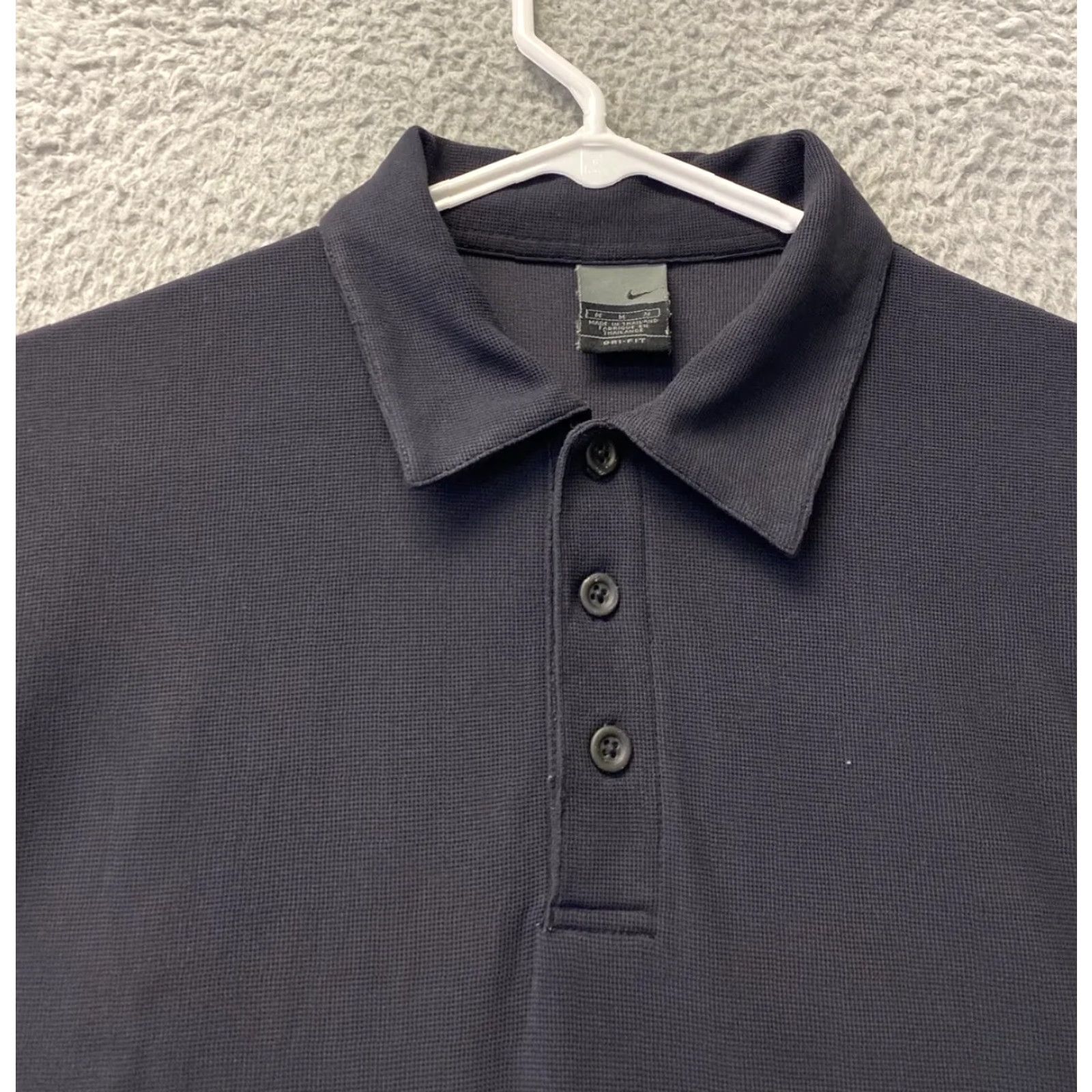 Nike Nike Polo Shirt Men Golf Short Sleeve Collared M Black 46-49 Sports Classic Golf Nike Size US M / EU 48-50 / 2 - 2 Thumbnail