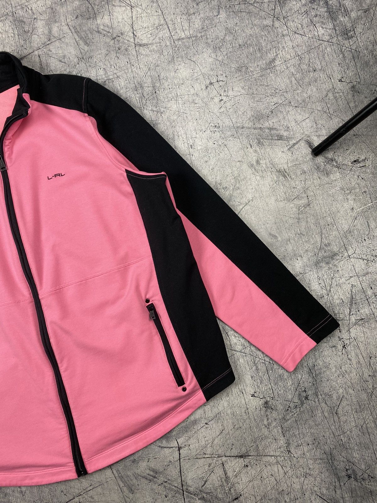 Polo Ralph Lauren Vintage Ralph Lauren L-RL Active Zip Track Jacket Bomber Size XXL / US 16-18 / IT 52-54 - 4 Thumbnail