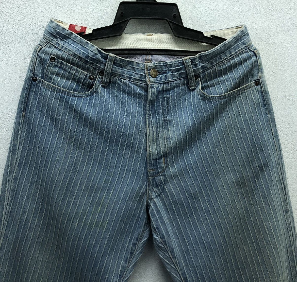 Japanese Brand Modern Vintage Blue Way Made In Japan Denim Pants Size US 32 / EU 48 - 3 Thumbnail