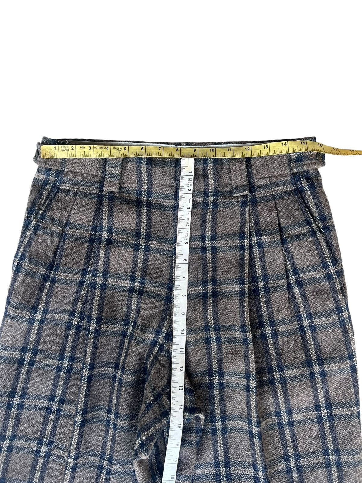 PPFM Vintage 90s PPFM Japan Thick Wool Baggy Work Trouser Pant Size US 31 - 4 Thumbnail
