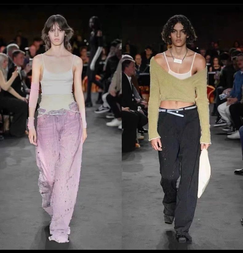 Maison Margiela Maison Margiela 23ss show purple erosion destroy jeans 2502 Size US 27 - 5 Thumbnail