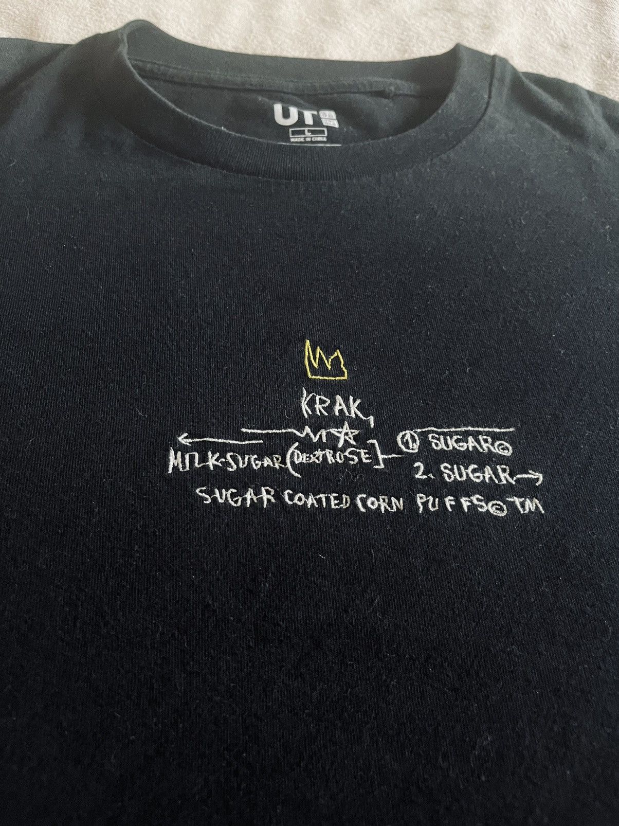 Jean-Michel Basquiat × Uniqlo × Vintage Jean-Michel Basquiat x UNIQLO (Black) - Large Size US L / EU 52-54 / 3 - 3 Thumbnail