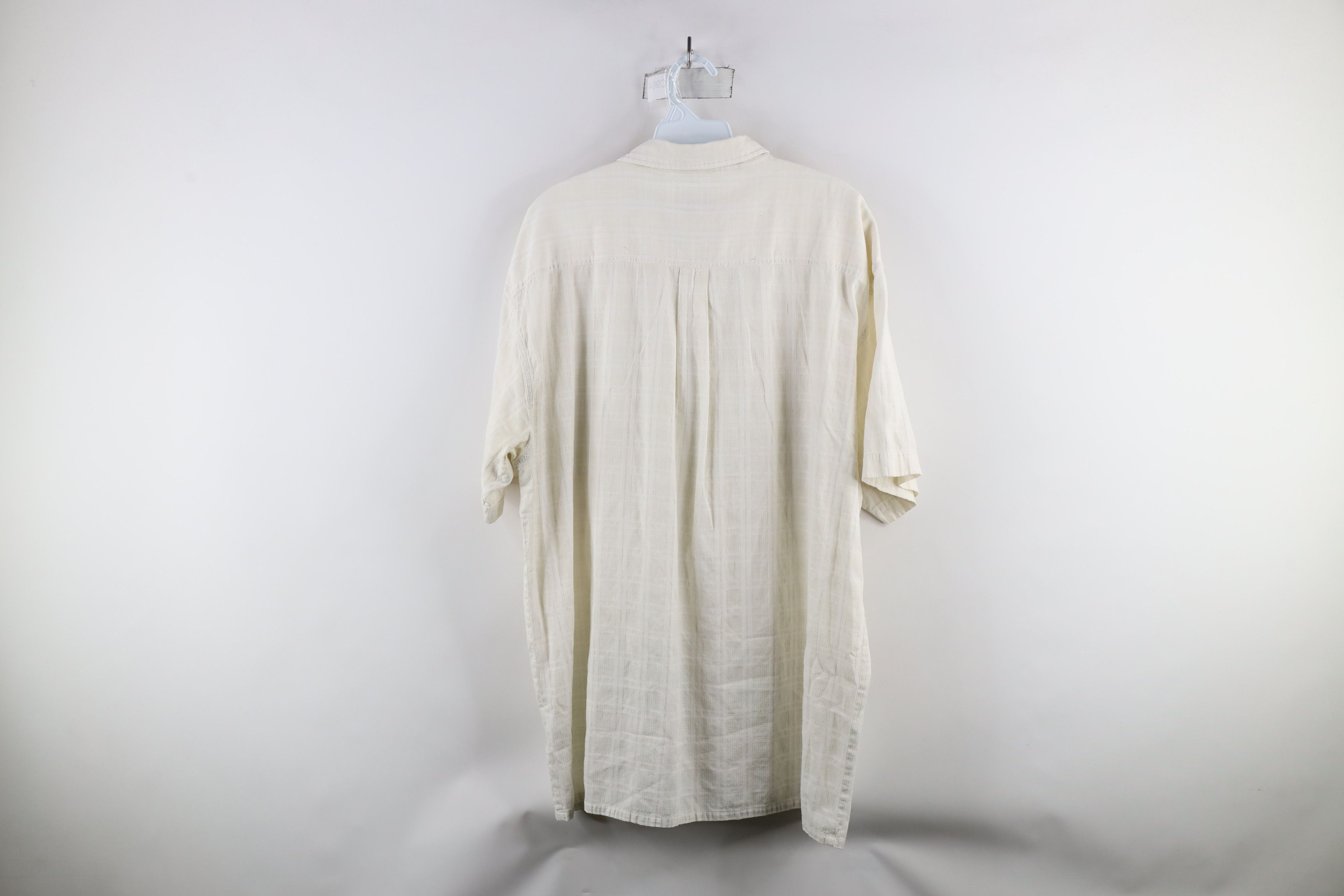 Vintage Vintage 90s Streetwear Short Sleeve Collared Button Shirt Size US XL / EU 56 / 4 - 12 Thumbnail