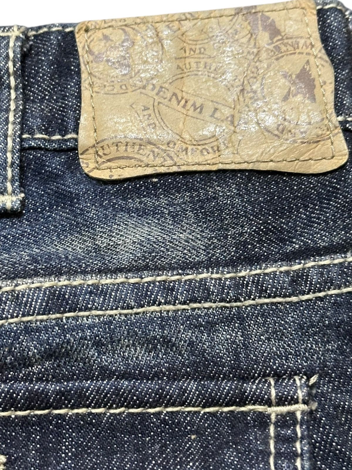 Kapital Vintage Denim Lab Grunge Ripped Distressed Denim Size US 33 - 7 Thumbnail