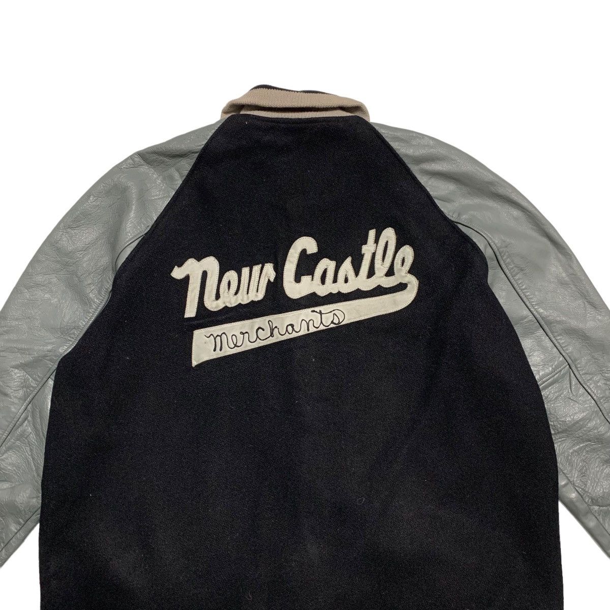 Vintage Vintage 70s Iowe Newcadtle Merchants Varsity Jacket Size US L / EU 52-54 / 3 - 4 Thumbnail