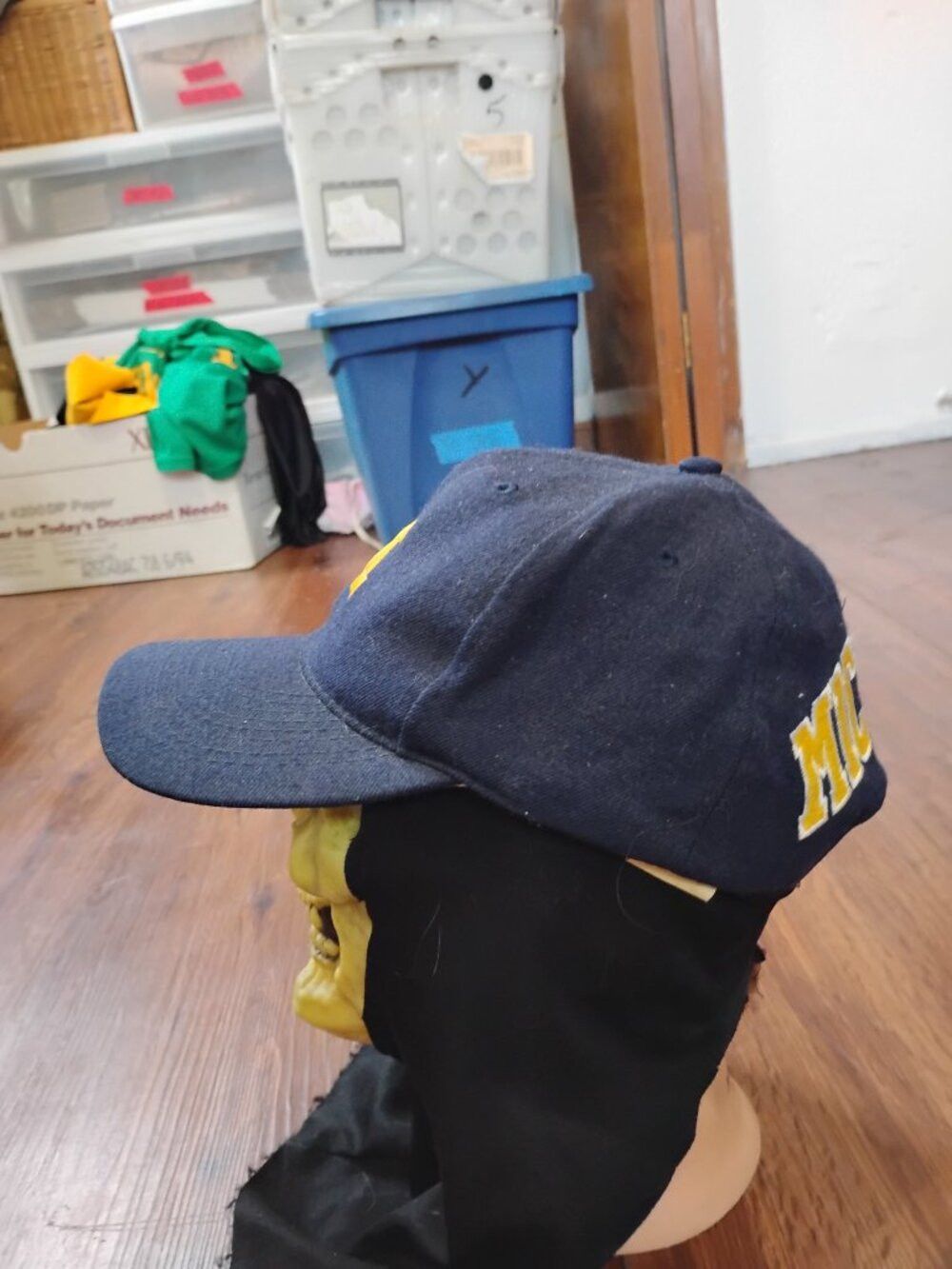 American Needle Vintage American Needle Michigan Wolverines Blockhead Hat Size ONE SIZE - 3 Thumbnail