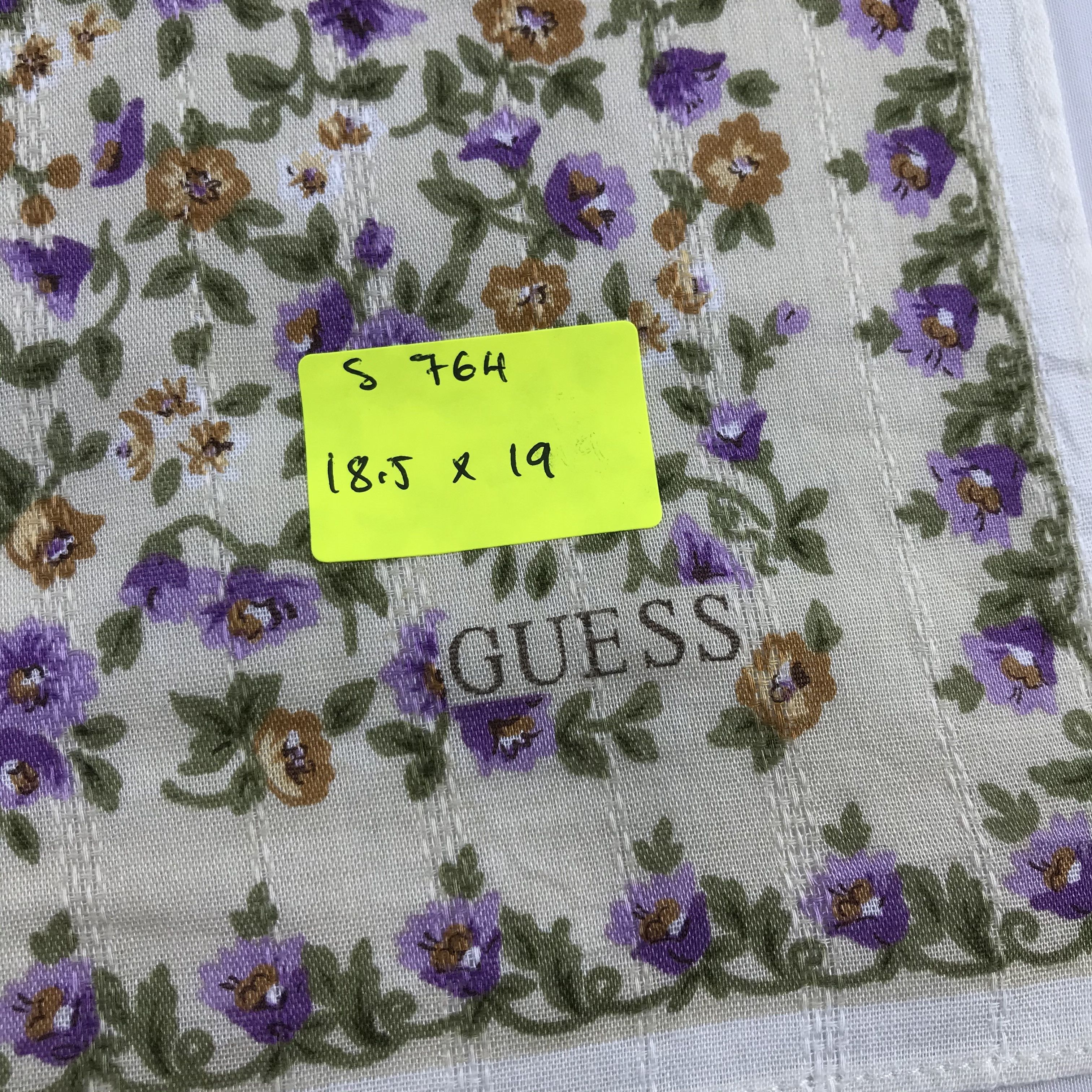 Guess × Vintage Guess Bandana / Handkerchief / Neckerchief - S764 Size ONE SIZE - 5 Thumbnail