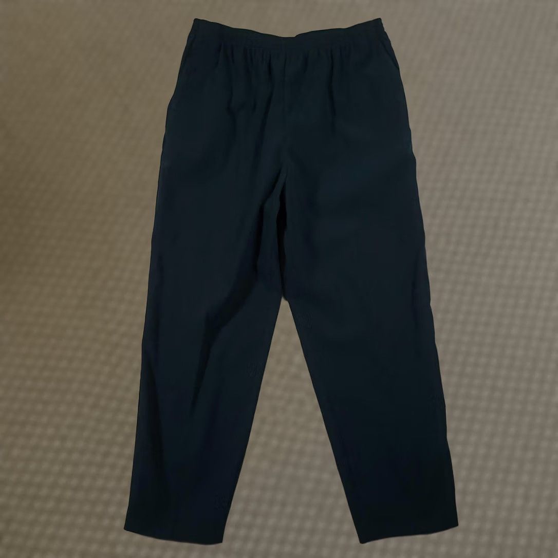 Vintage Alfred Dunner Pants Womens 18 Dark Green Pull On Elastic Waist Dress Slacks Size 40" / US 18 - 1 Thumbnail