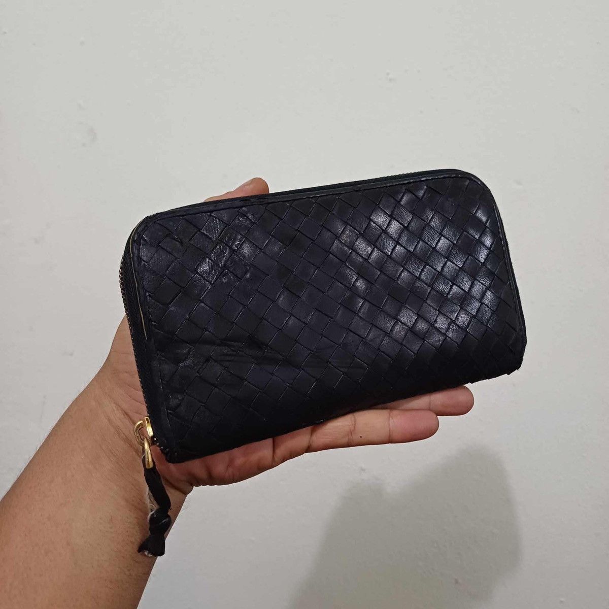 Bottega Veneta Bottega Veneta Intrecciato Black Bifold Long Wallet Size ONE SIZE - 4 Thumbnail