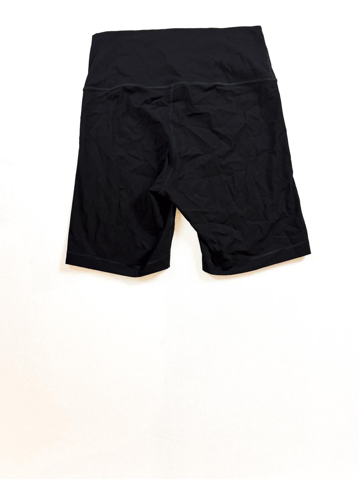 Everlane Everlane ReNew Black High-Waisted Active Shorts - Size L Size 36" / US 14 / IT 50 - 3 Thumbnail