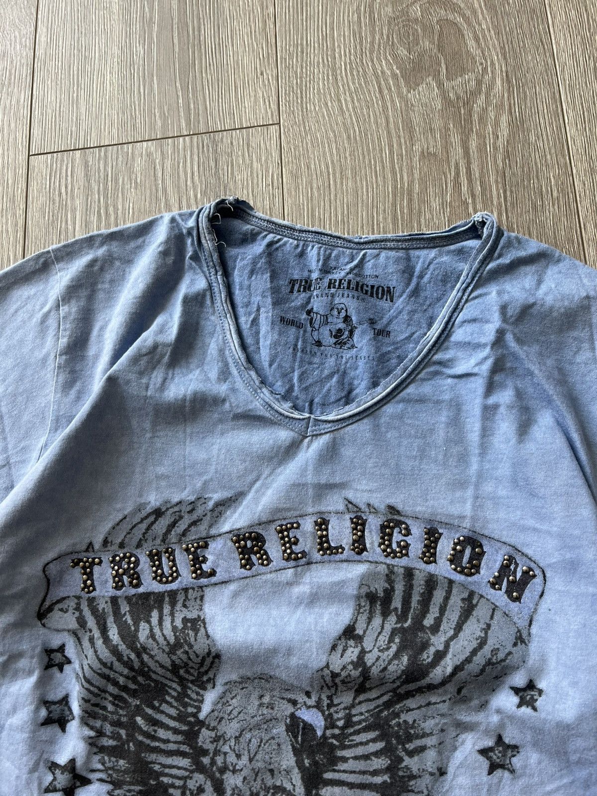 True Religion × Vintage Vintage Y2K True Religion Tee T-Shirt Los Angeles Size US XL / EU 56 / 4 - 5 Thumbnail