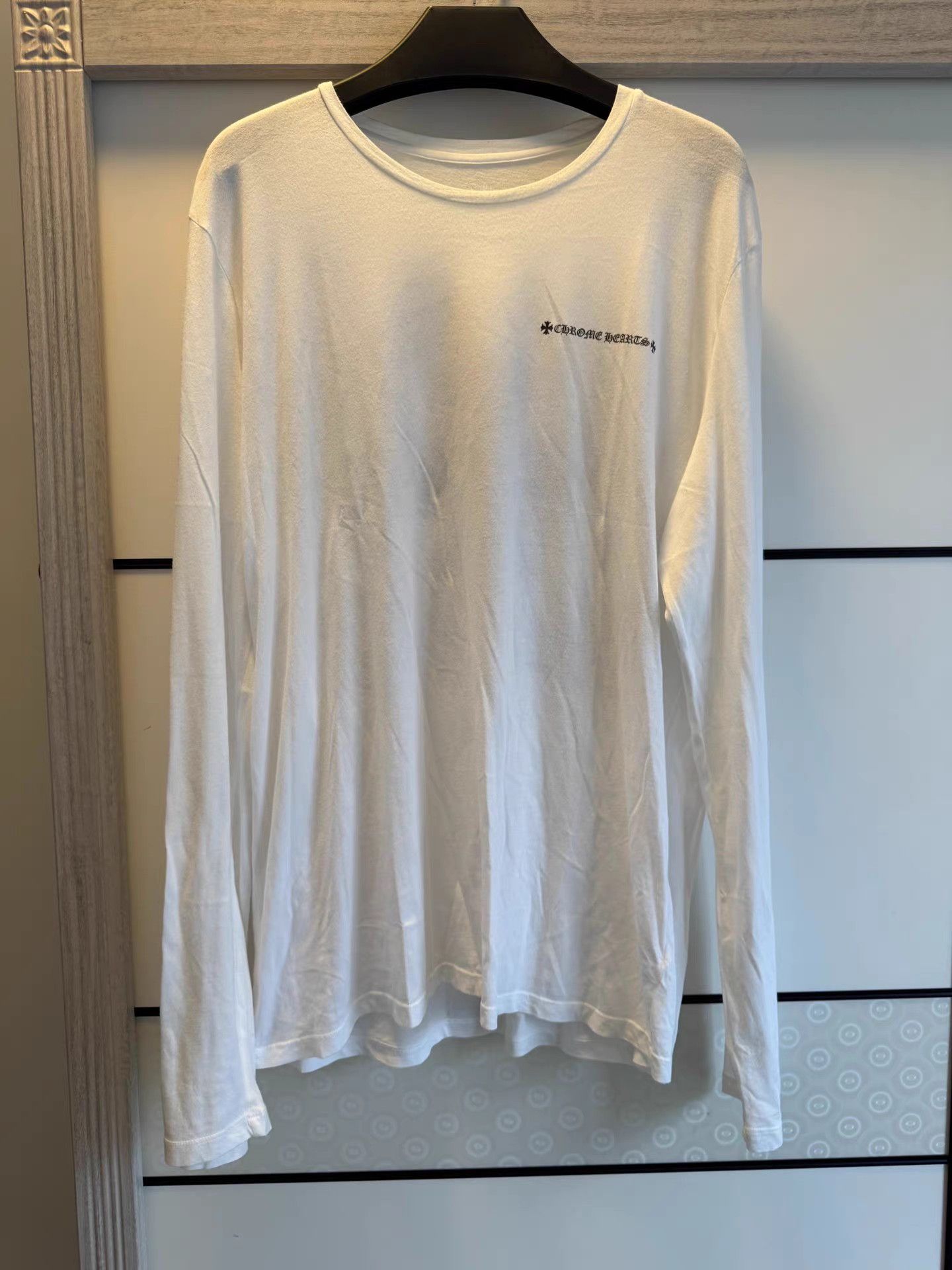 Chrome Hearts Chrome Hearts Cross Scroll Print Long Sleeve Shirt Size US XL / EU 56 / 4 - 1 Thumbnail