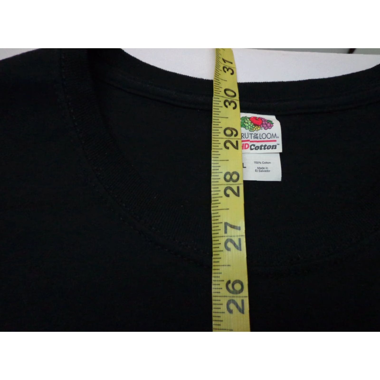Fruit Of The Loom Luke Bryan 2021 Concert Tour T Shirt Black XL Fruit of the Loom Mens Short Sleeve Crew Neck Graphic 2010-2019 Vintage: No Size US XL / EU 56 / 4 - 5 Thumbnail