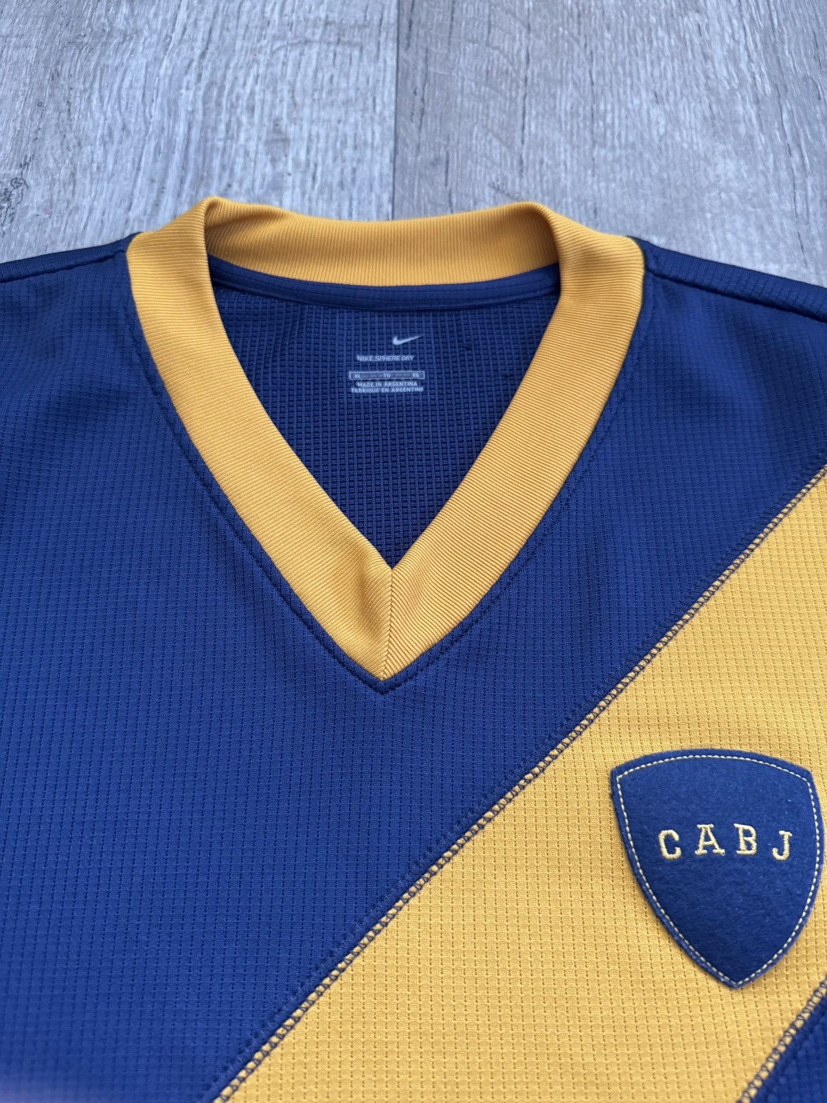 Nike CA Boca Juniors Centenary 2005 Nike Shirt Size US XL / EU 56 / 4 - 3 Thumbnail